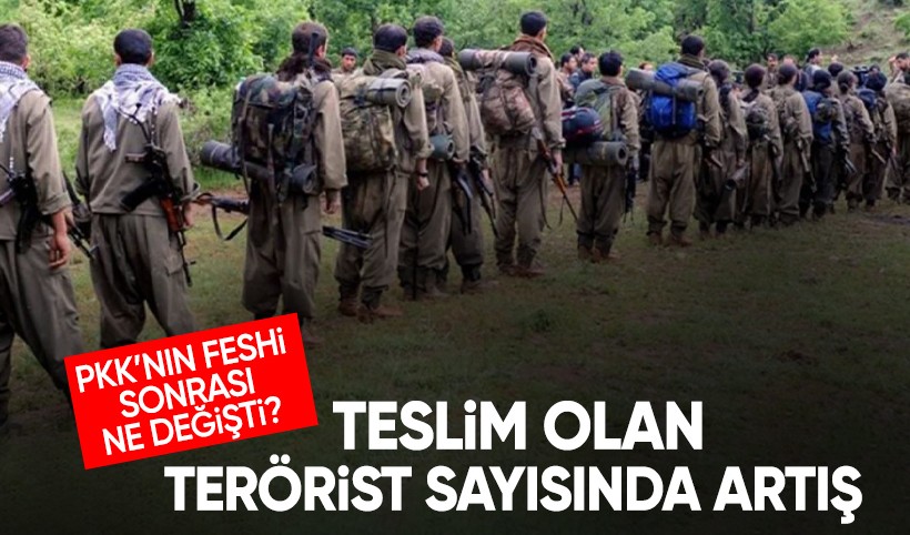 MSB, PKK'nın feshi sonrası açıkladı: Teslim olan terörist sayısında artış var