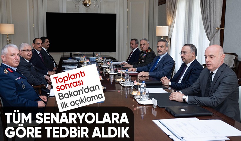 Dışişleri Bakanı Fidan: Ülkemizi ilgilendiren tüm senaryolara göre tedbirleri aldık