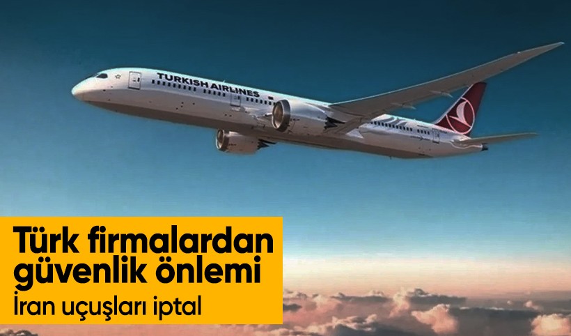 Havayolunda güvenlik önlemi: Şirketler uçuşları iptal etti