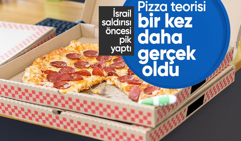 Pentagon pizza teorisi yine tuttu! İsrail saldırısını fark ettiler