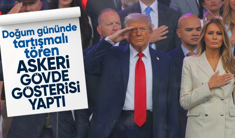 Trump’tan 79. yaşında askeri gövde gösterisi: Washington’da tartışmalı tören