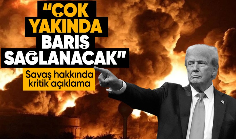 Trump'tan dikkat çeken açıklama: İran ve İsrail anlaşma yapacak, barış yakın