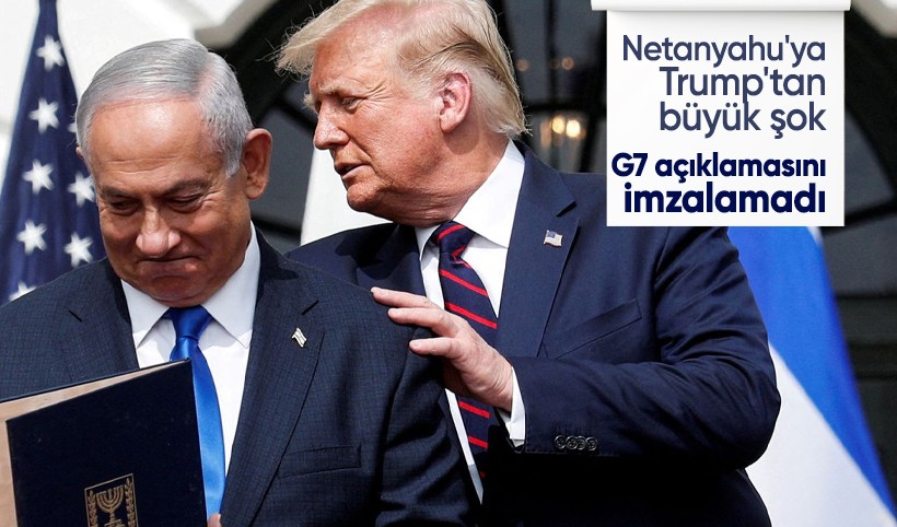 Trump G7 açıklamasını imzalamadı