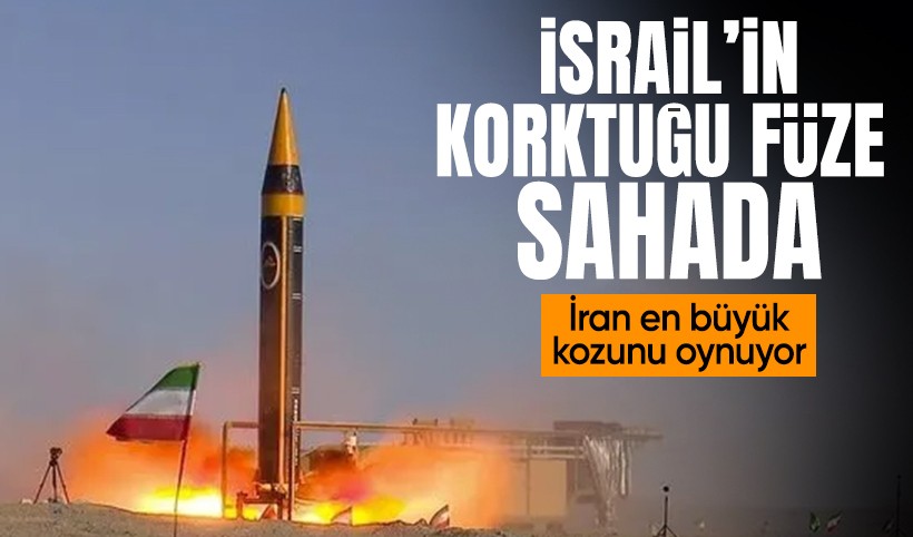 İran’ın son kozu: Hürremşehr füzesi sahaya sürülüyor