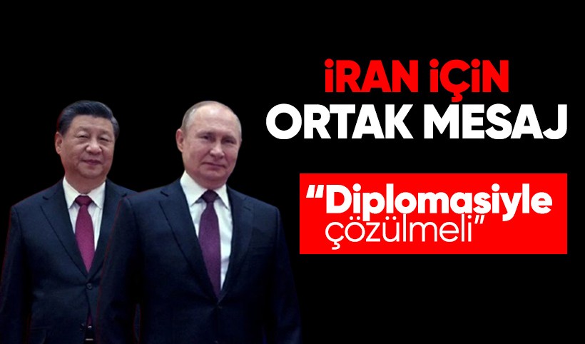 Çinli lider Şi ile İran'ı görüşen Putin: Hamaney'in öldürülmesini tartışmak bile istemiyorum