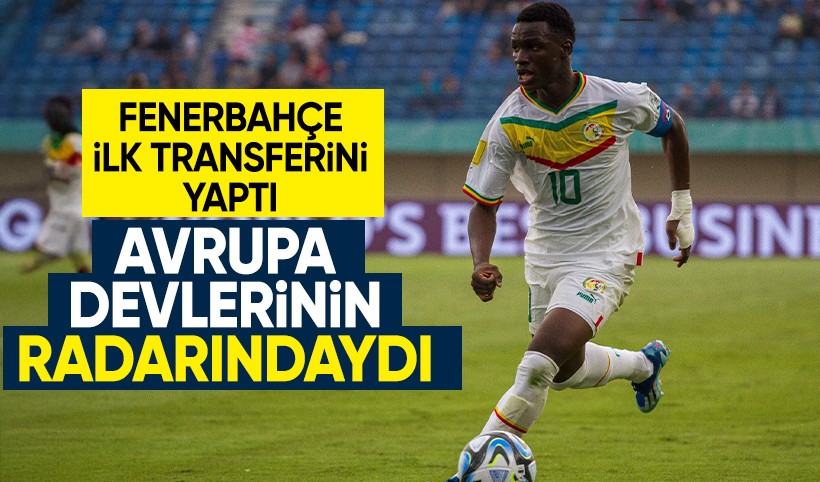 Fenerbahçe ilk transferini yaptı: Amara Diouf ile 5 yıllık imza