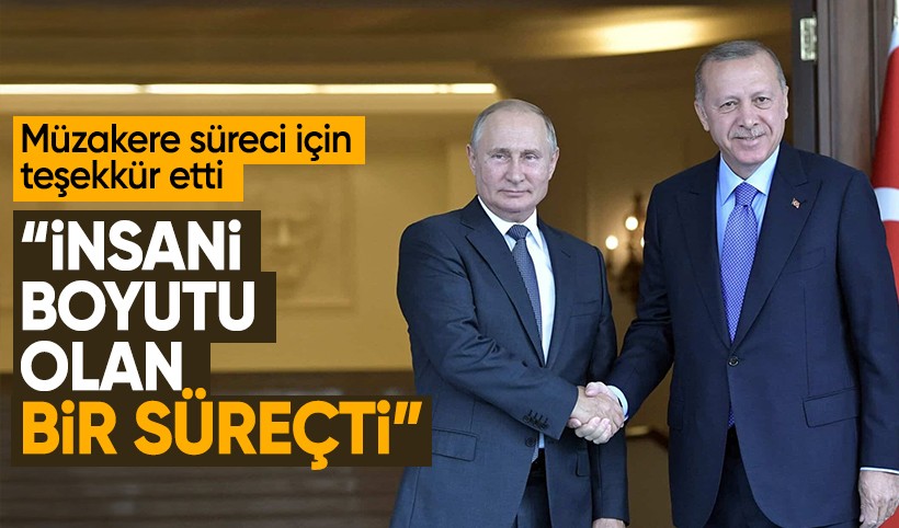 Putin’den Erdoğan’a İstanbul müzakereleri için teşekkür: Çözüm süreci için çaba sarf ediyorlar