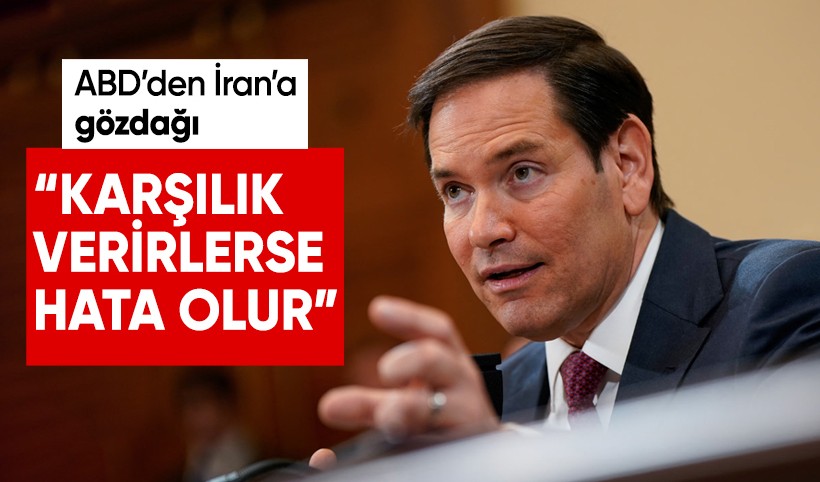 ABD Dışişleri Bakanı Rubio: İran ile görüşmeye hazırız
