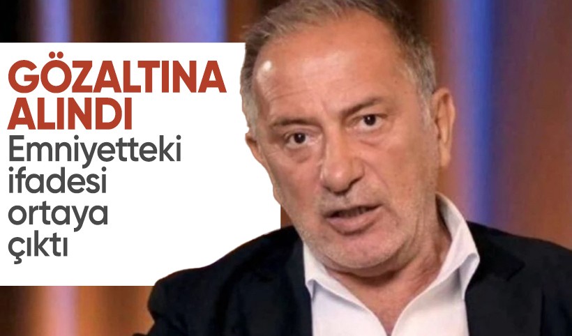 Gözaltına alınan Fatih Altaylı'nın ifadesi çıktı: Eleştiri hakkımı her zaman kullanmışımdır ancak...