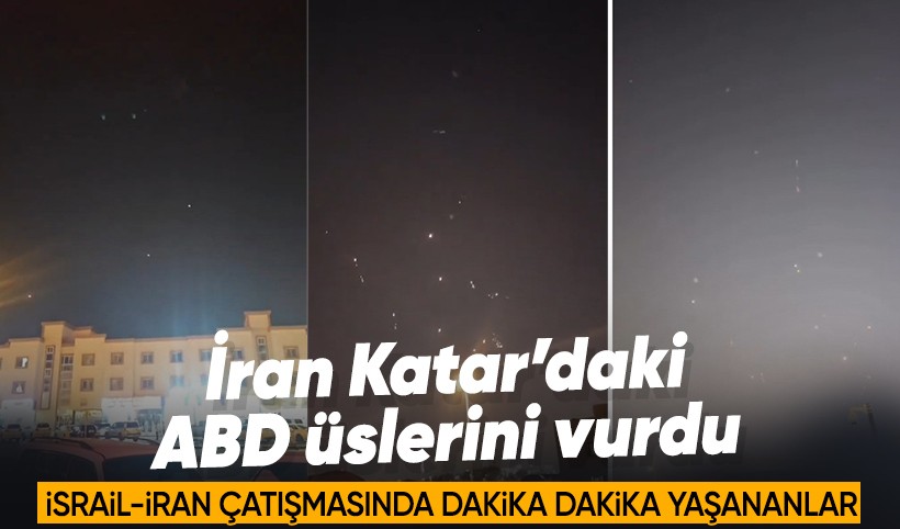 İsrail-İran çatışmasında 11. gün! İran Katar'daki ABD üslerine saldırdı