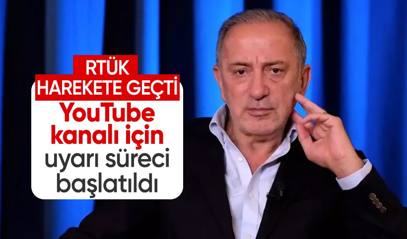 RTÜK Başkanı'ndan, Fatih Altaylı’nın YouTube kanalı hakkında lisans açıklaması