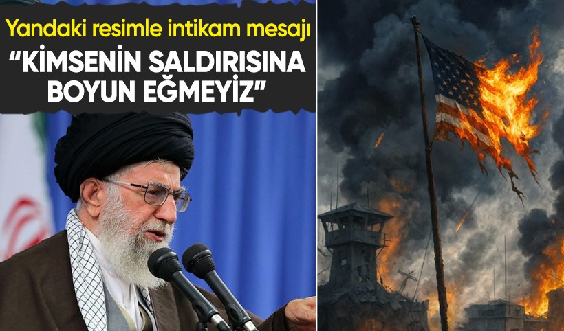 İran Dini Lideri Hamaney: "Hiçbir saldırıya boyun eğmeyeceğiz"