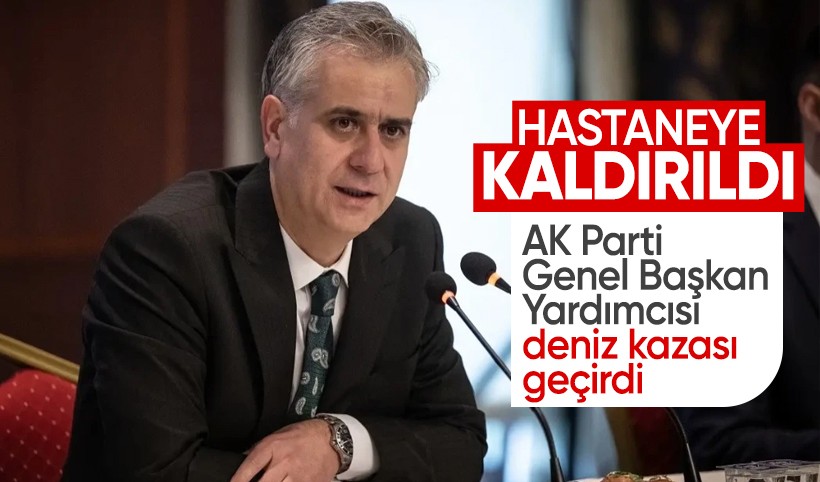 AK Partili Hasan Basri Yalçın deniz kazası geçirdi