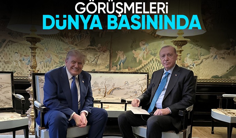 Cumhurbaşkanı Erdoğan NATO'da: Trump ile görüşmesi dünya basınında