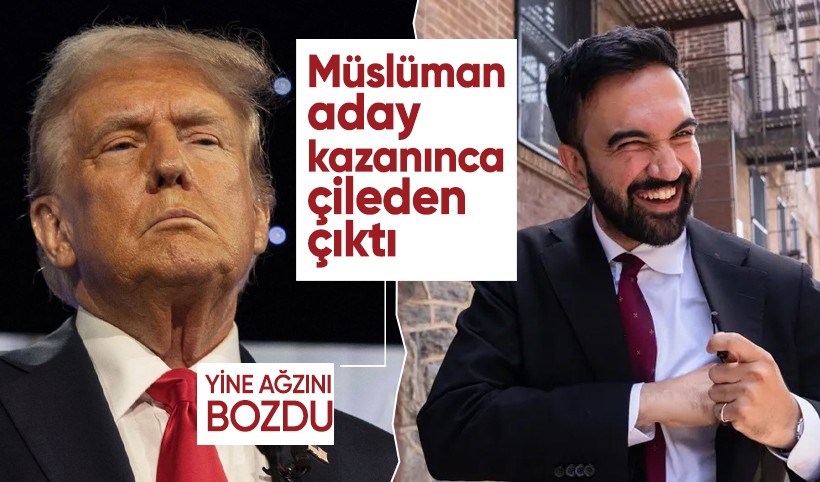 Demokratların Müslüman adayı kazanınca Trump yine ağzını bozdu: Tüm aptallar onu destekliyor