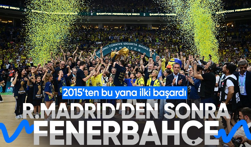 Real Madrid'den sonra Fenerbahçe! 2015'ten bu yana bir ilki başardı