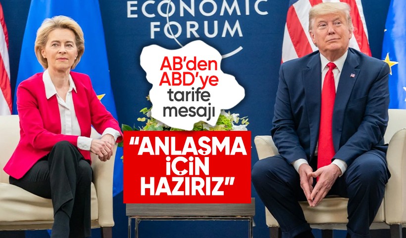 AB’den ABD’ye net mesaj: Anlaşmaya da hazırız