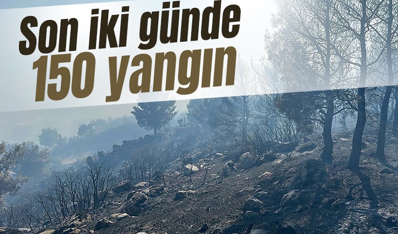 İletişim Başkanlığı: Son 2 günde 150 yangın meydana geldi