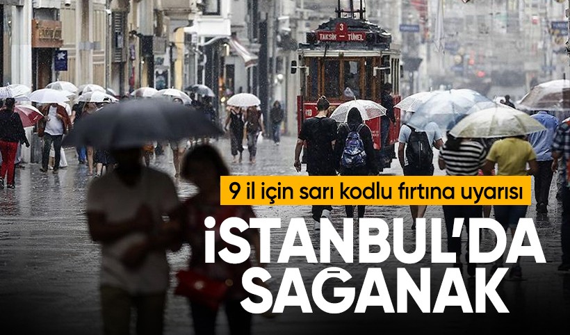 Meteoroloji’den İstanbul için sağanak uyarısı: Hafta sonuna dikkat!