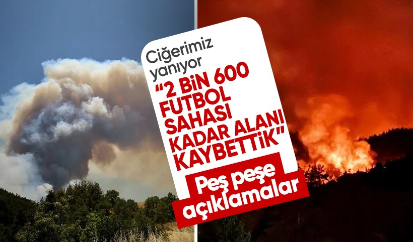 Orman yangınları ciğerimizi yakmaya devam ediyor: Bakan Yumaklı'dan kritik açıklamalar