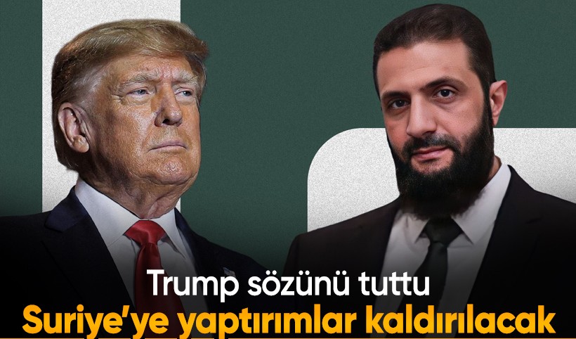 ABD Suriye'ye yaptırımları kaldırıyor
