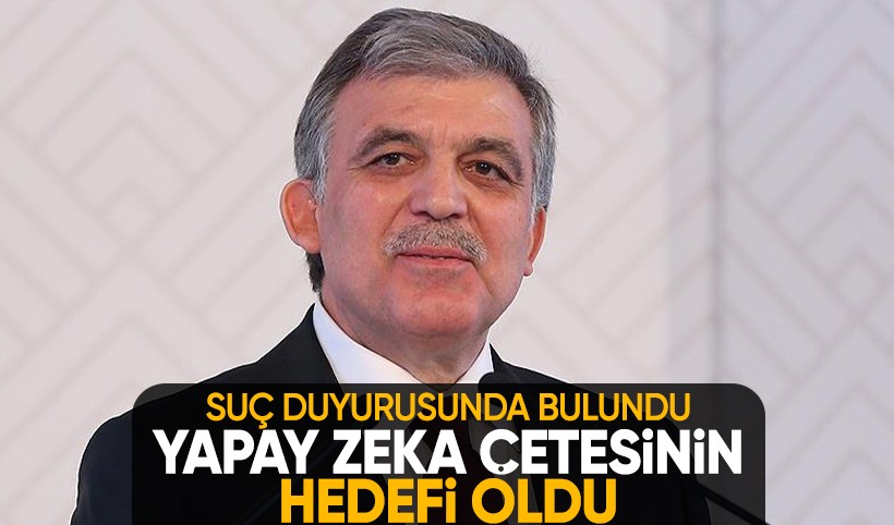 Yapay zeka dolandırıcılığına Abdullah Gül de isyan etti: Suç duyurusunda bulundu