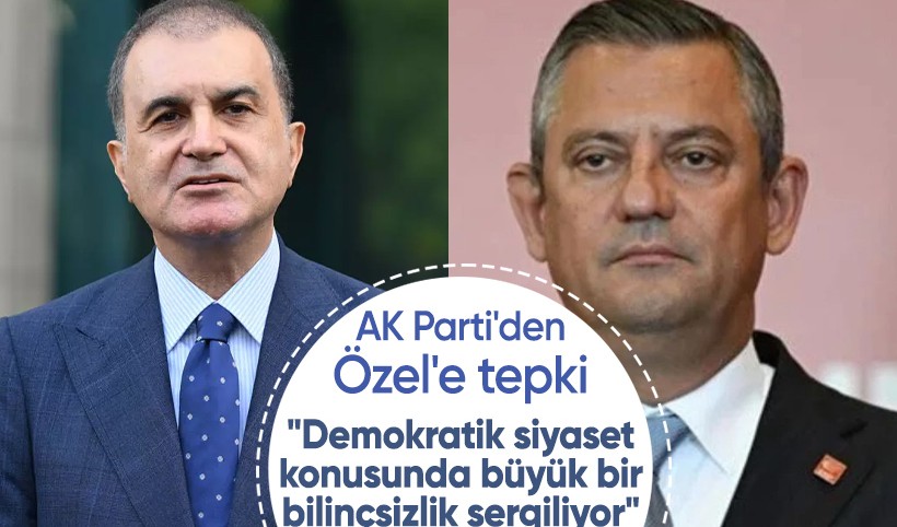 Ak Parti Sözcüsü Çelik'ten Özgür Özel'e tepki: Demokratik siyaset konusunda büyük bir bilinçsizlik sergiliyor