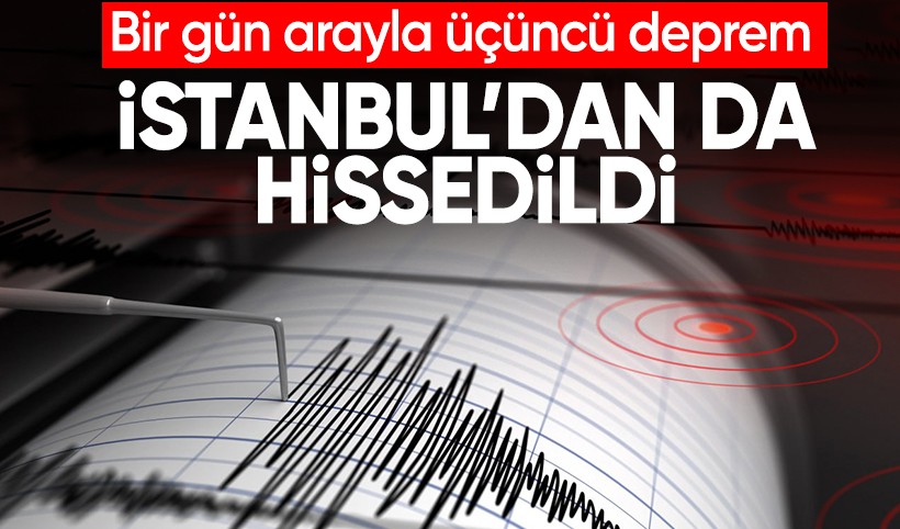 Bursa'da 4,3 büyüklüğünde deprem! İstanbul'dan da hissedildi