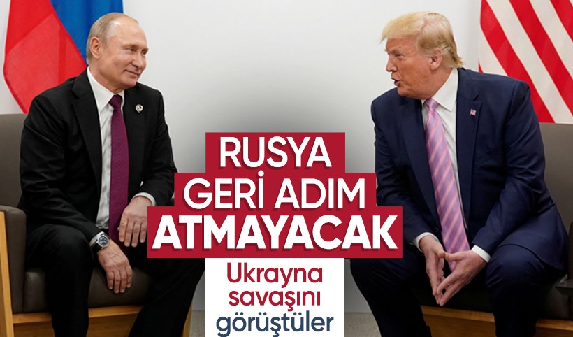 Putin-Trump görüşmesi sona erdi