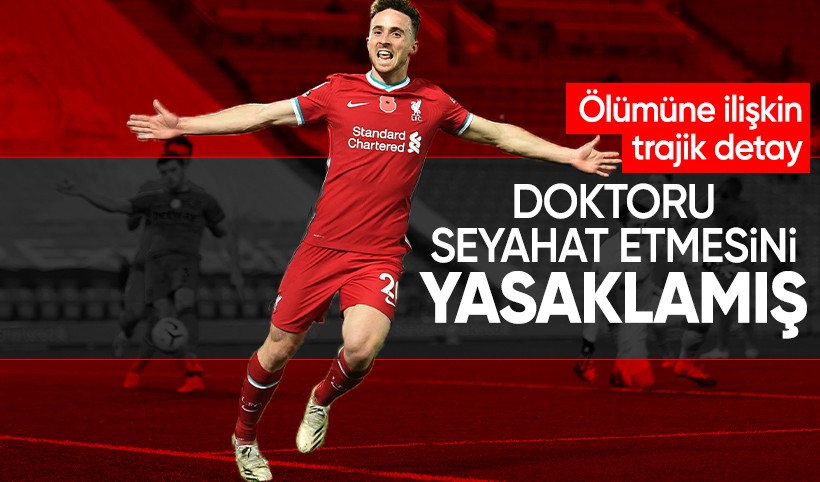 Diogo Jota'nın trajik ölümünde doktor detayı: Uçuş yasağı kaderini değiştirdi