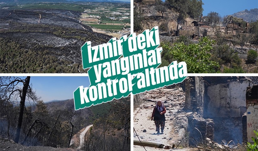 Tarım ve Orman Bakanı duyurdu: İzmir'deki yangınlar kontrol altına alındı