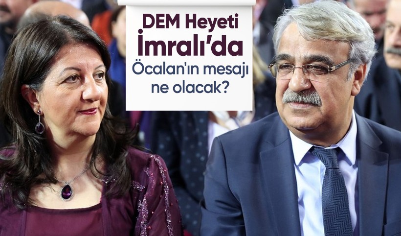 DEM Heyeti İmralı'ya gitti