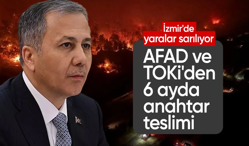 İçişleri Bakanı Ali Yerlikaya: Yangınlarda hasar tespitlerini yaptık