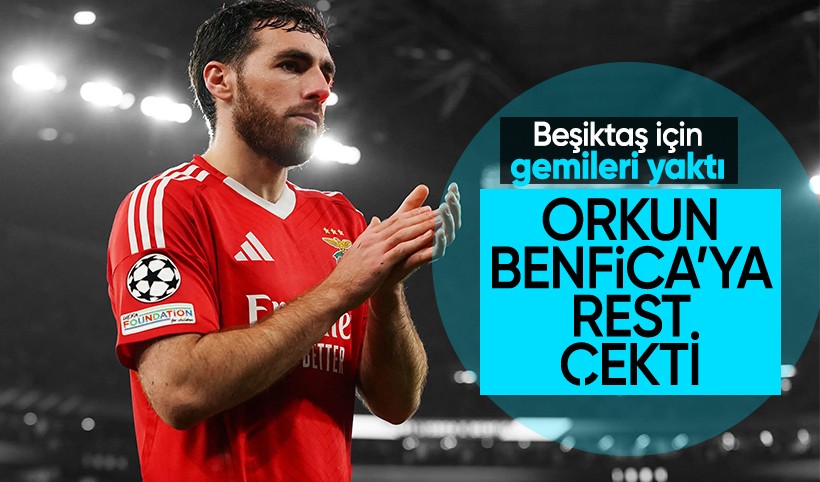 Orkun Kökçü, Beşiktaş için gemileri yaktı! Benfica'ya rest çekti