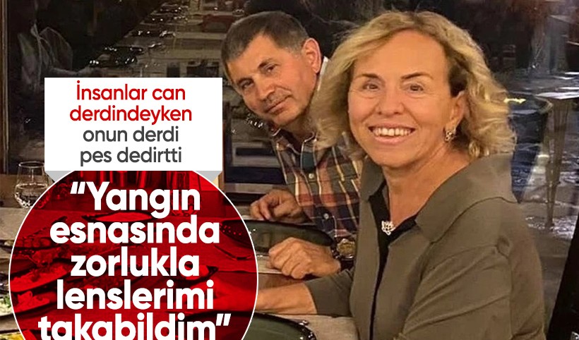 Otel sahibinin tutuklu eşi: Yangın esnasında zorluklarla lenslerimi takabildim
