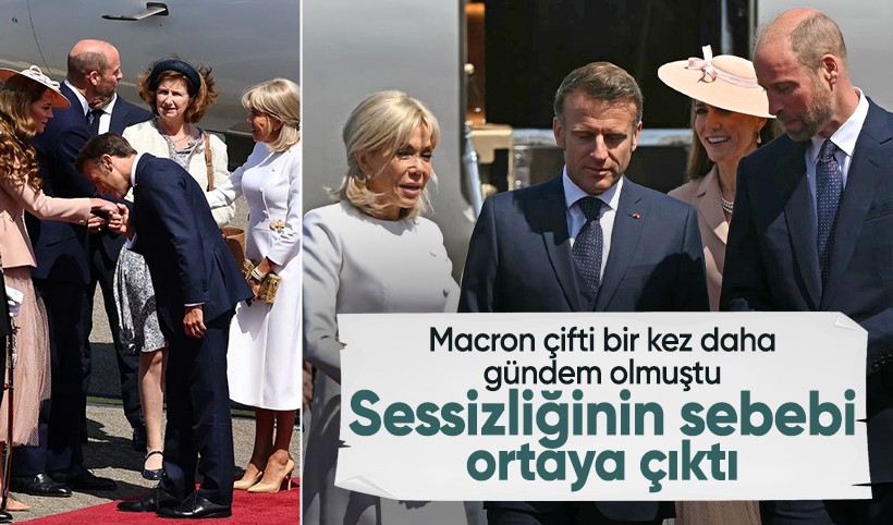 Brigitte Macron’un sessizliği ortaya çıktı: Acısına rağmen görevini yaptı