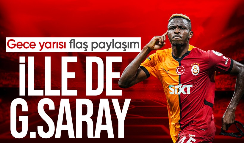 Napoli reddetti Osimhen'den cevap geldi! Gece yarısı flaş Galatasaray paylaşım
