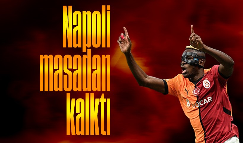 Napoli'den Galatasaray'a kötü haber: Osimhen için transfer görüşmeleri durduruldu
