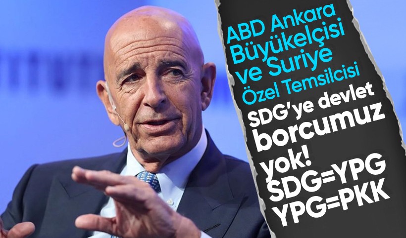 ABD Ankara Büyükelçisi Barrack: YPG'ye devlet borcumuz yok