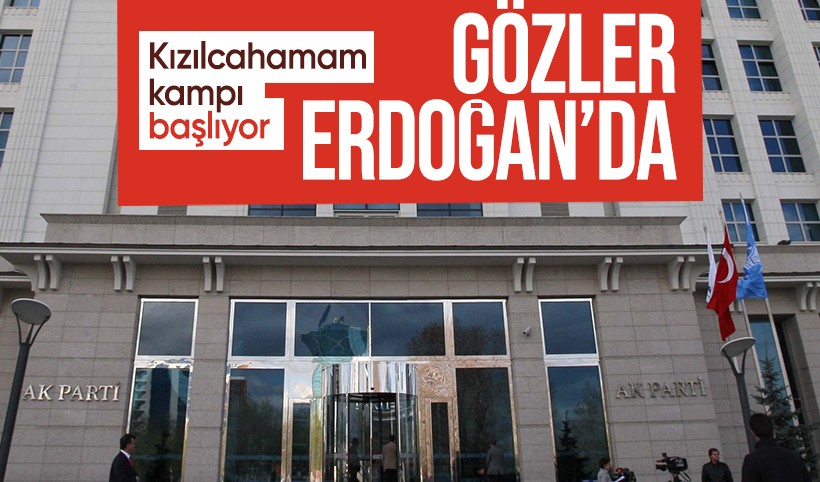 AK Parti’nin Kızılcahamam kampı başladı: Gözler Erdoğan’ın açılış konuşmasında