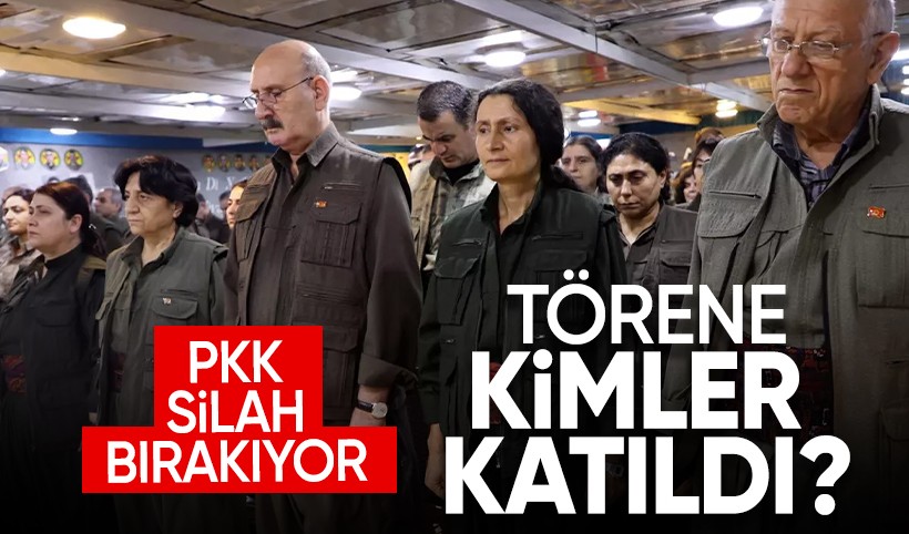 PKK silah bırakıyor: Süleymaniye’de tarihi törene üst düzey katılım