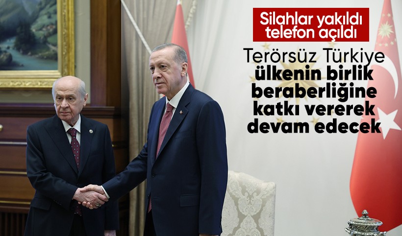 Son Dakika: Cumhurbaşkanı Erdoğan, Bahçeli ile görüştü