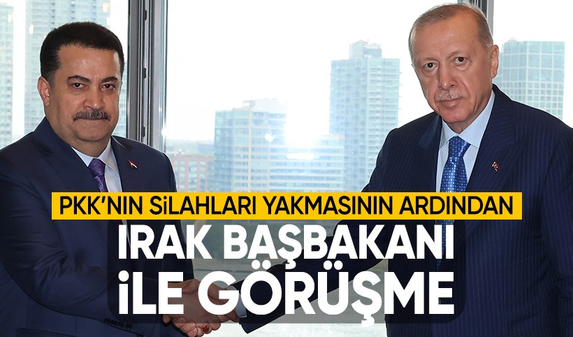 Cumhurbaşkanı Erdoğan Irak Başbakanı ile telefonda görüştü