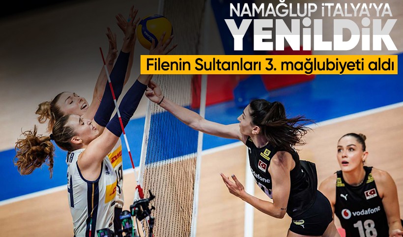 Filenin Sultanları namağlup İtalya'ya 3-2 yenildi