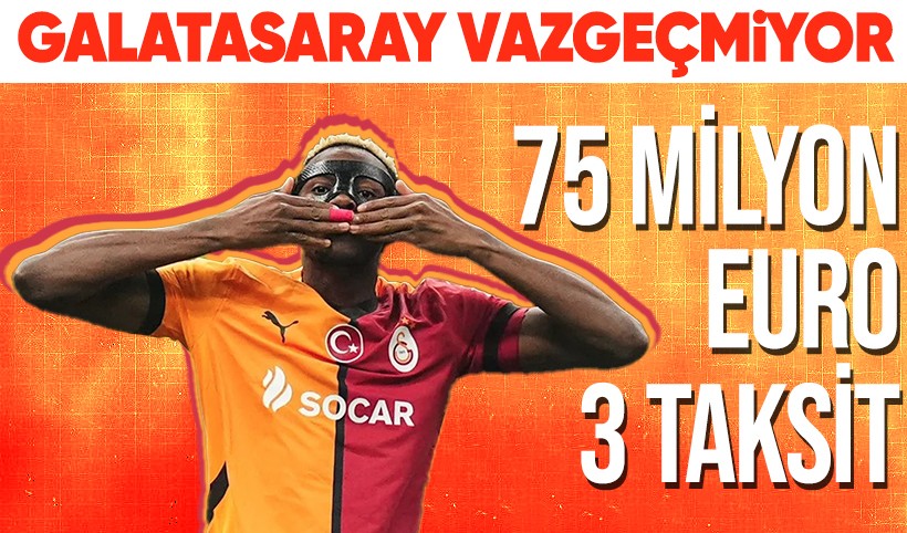 Galatasaray'dan Napoli'ye Osimhen için yeni teklif