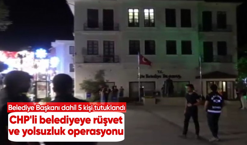 Şile Belediyesi soruşturmasında Başkan Kabadayı ile beraber 5 zanlı tutuklandı
