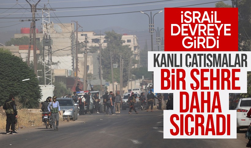 Suriye’de kanlı çatışmalar bir şehre daha sıçradı: Ölü sayısı 100’e dayandı! İsrail devreye girdi