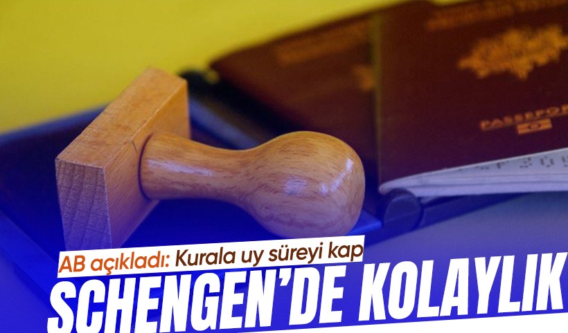 AB Schengen vizesinde kurallara uyan Türklere kolaylık sağlanacağını duyurdu