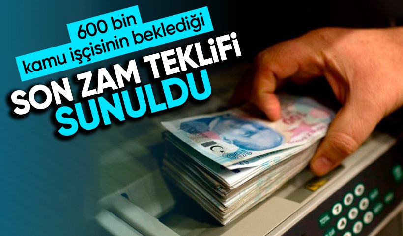 Kamu işçisine üçüncü zam teklifi belli oldu