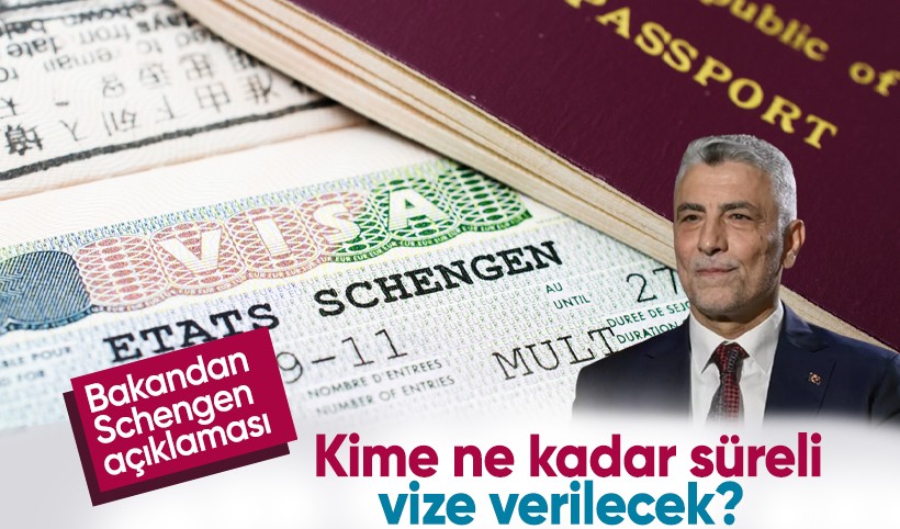 Schengen vizesinde yeni dönem! Bakan Bolat süreleri açıkladı